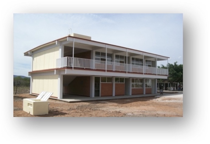 Fachada de la Secundaria Honorato Tlaseca Barrera